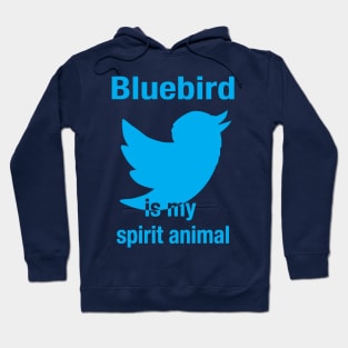 Bluebird Spirit Animal Hoodie